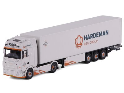Cavallino Cavallino Scania S Highline 4x2 met 3-as kasten oplegger HARDEMAN EGG GROUP