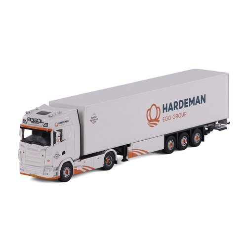 Cavallino Cavallino Scania S Highline 4x2 met 3-as kasten oplegger HARDEMAN EGG GROUP Cavallino Cavallino Scania S Highline 4x2 met 3-as kasten oplegger HARDEMAN EGG GROUP