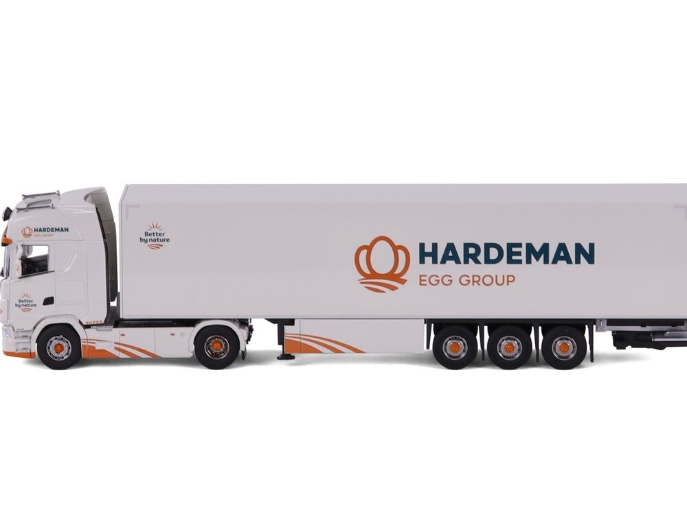 Cavallino Cavallino Scania S Highline 4x2 with 3-axle closed box trailer HARDEMAN EGG GROUP