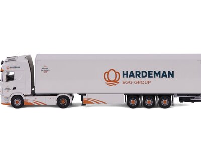 Cavallino Cavallino Scania S Highline 4x2 with 3-axle closed box trailer HARDEMAN EGG GROUP