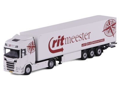 Cavallino Cavallino Scania R Highline 4x2 with 3-axle closed box trailer RITMEESTER INTERFREIGHT