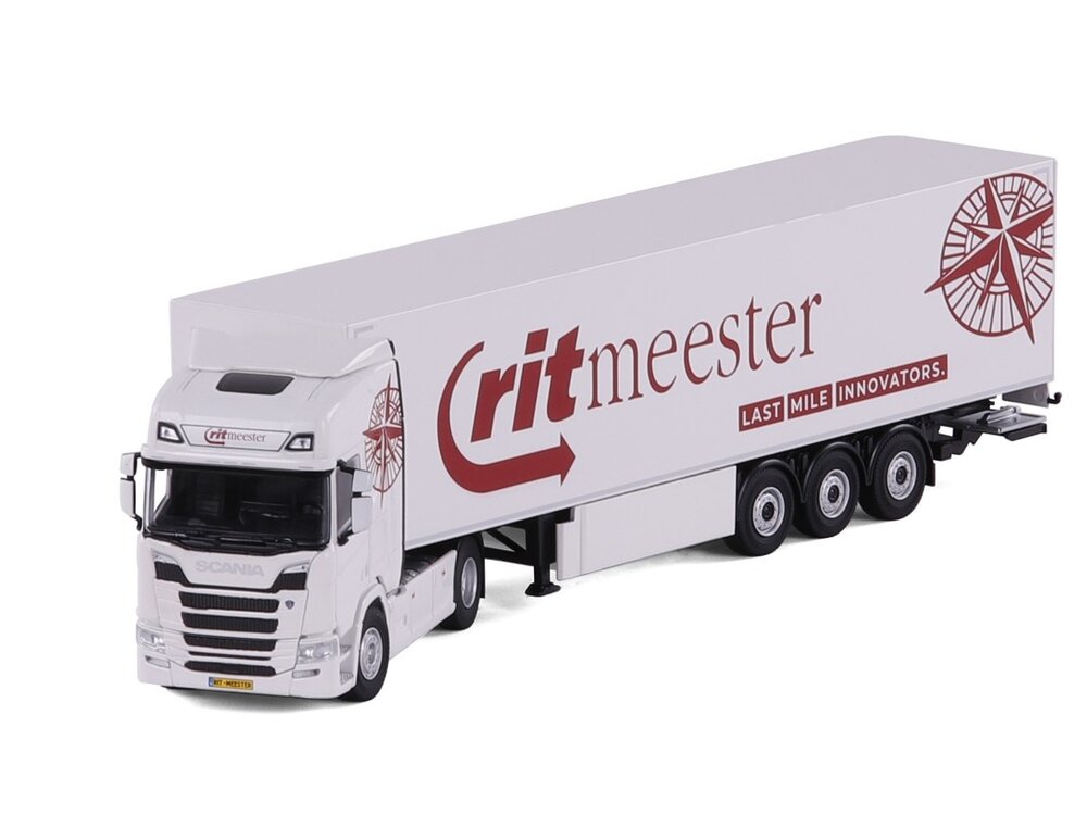 Cavallino Cavallino Scania R Highline 4x2 met 3-as kasten oplegger RITMEESTER INTERFREIGHT