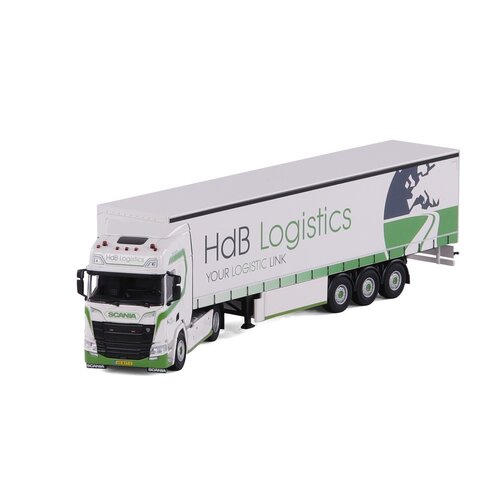 Cavallino Cavallino Scania R Highline 4x2 met 3-as schuifzeilenoplegger HDB LOGISTICS Cavallino Cavallino Scania R Highline 4x2 met 3-as schuifzeilenoplegger HDB LOGISTICS