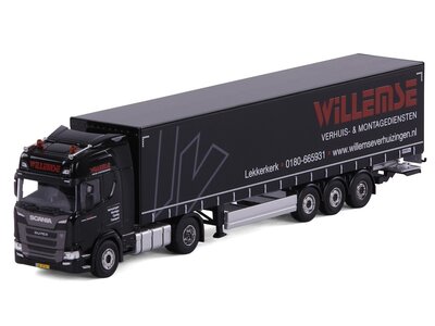 Cavallino Cavallino Scania R Highline 4x2 with 3-axle curtainside trailer WILLEMS VERHUIS EN MONTAGEDIENST BV