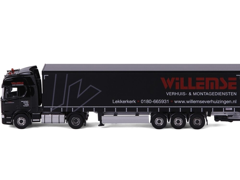 Cavallino Cavallino Scania R Highline 4x2 with 3-axle curtainside trailer WILLEMS VERHUIS EN MONTAGEDIENST BV