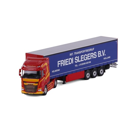 Cavallino Cavallino DAF XG 4x2 with 3-axle curtainside trailer FRIEDI SLEGERS BV Cavallino Cavallino DAF XG 4x2 with 3-axle curtainside trailer FRIEDI SLEGERS BV