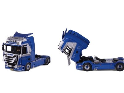 NZG Cavallino Scania S Highline 4x2 H.J. VAN BENTUM WOUDENBERG / Scale 1:18