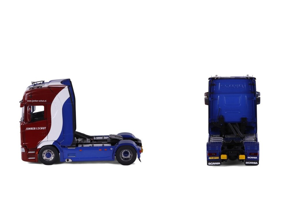 NZG Cavallino Scania S Highline 4x2 JONKER & SCHUT BARNEVELD / Scale 1:18