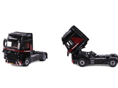 NZG Cavallino  Mercedes Actros L 4x2 MAMMOET / Schaal 1:18