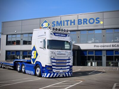WSI WSI Scania S660 6x2 with 3-axle unramped lowloader SMITH BROS SERVICES LTD