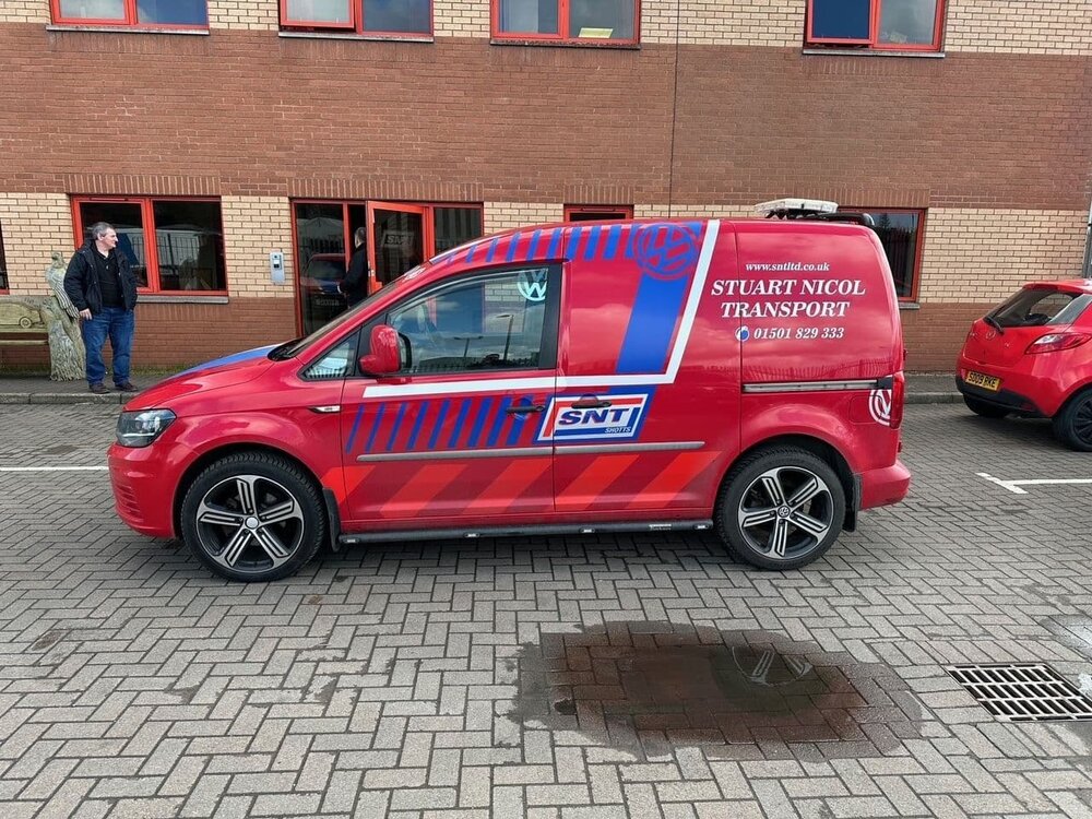 WSI WSI Volkswagen Caddy STUART NICOL TRANSPORT SNT Scotland