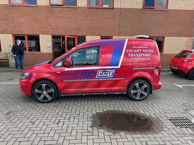 WSI WSI Volkswagen Caddy STUART NICOL TRANSPORT SNT Scotland