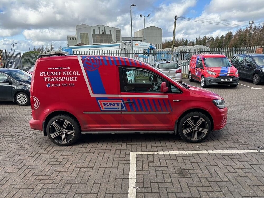 WSI WSI Volkswagen Caddy STUART NICOL TRANSPORT SNT Scotland