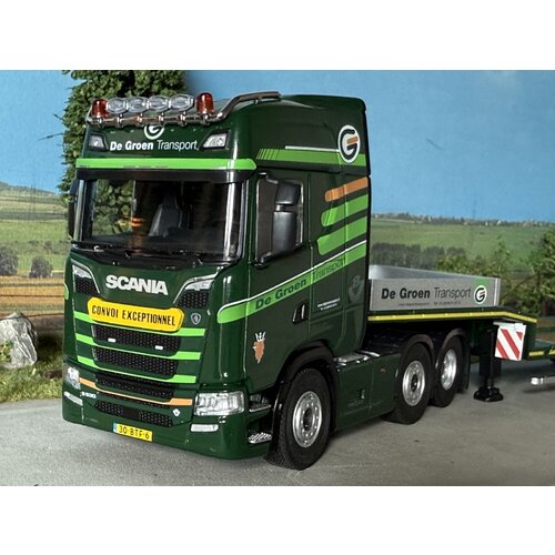 Cavallino Cavallino Scania S Highline 6x2 met 3-as Faymonville semi dieplader DE GROEN TRANSPORT BV Cavallino Cavallino Scania S Highline 6x2 met 3-as Faymonville semi dieplader DE GROEN TRANSPORT BV