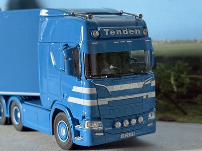 Cavallino Cavallino Scania R Highline 6x2 met 3-as koeloplegger TENDEN TRANSPORT