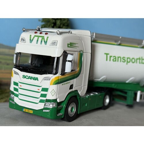 Cavallino Cavallino Scania R Highline 4x2 met 3-as bulk oplegger VAN TUIJL NIEUWAAL VTN Cavallino Cavallino Scania R Highline 4x2 met 3-as bulk oplegger VAN TUIJL NIEUWAAL VTN