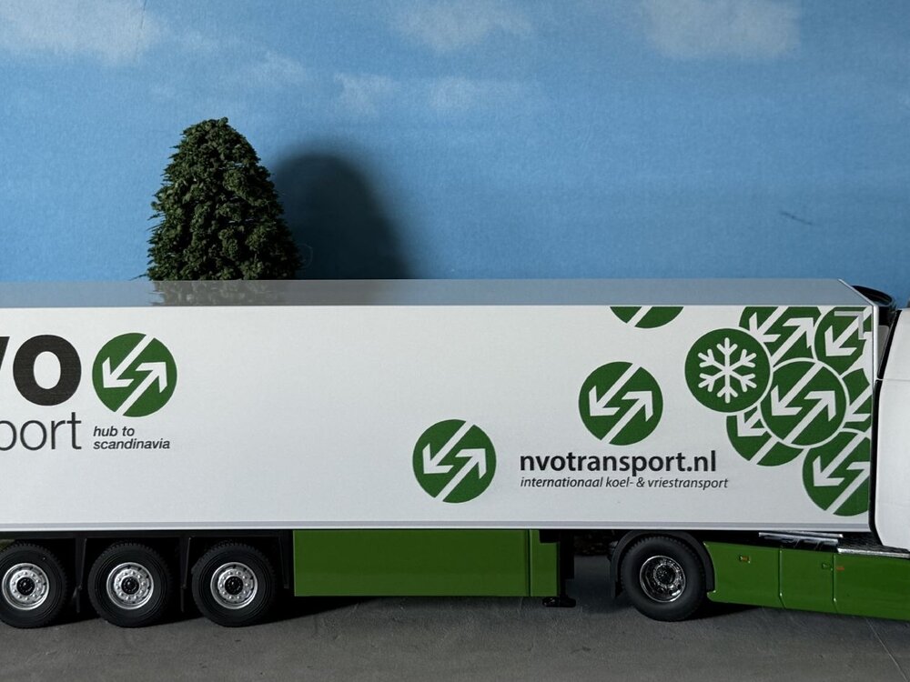 Cavallino Cavallino Scania S Highline 4x2 met 3-as koeloplegger NVO TRANSPORT BV