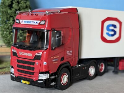 Cavallino Cavallino Scania R Highline 6x2 met 3-as koeloplegger TRANSTOLK