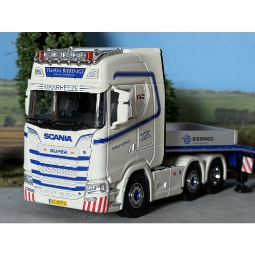 Cavallino Cavallino Scania S Highline 6x2 met 3-as Faymonville semi dieplader TWAN BIERINGS Cavallino Cavallino Scania S Highline 6x2 met 3-as Faymonville semi dieplader TWAN BIERINGS