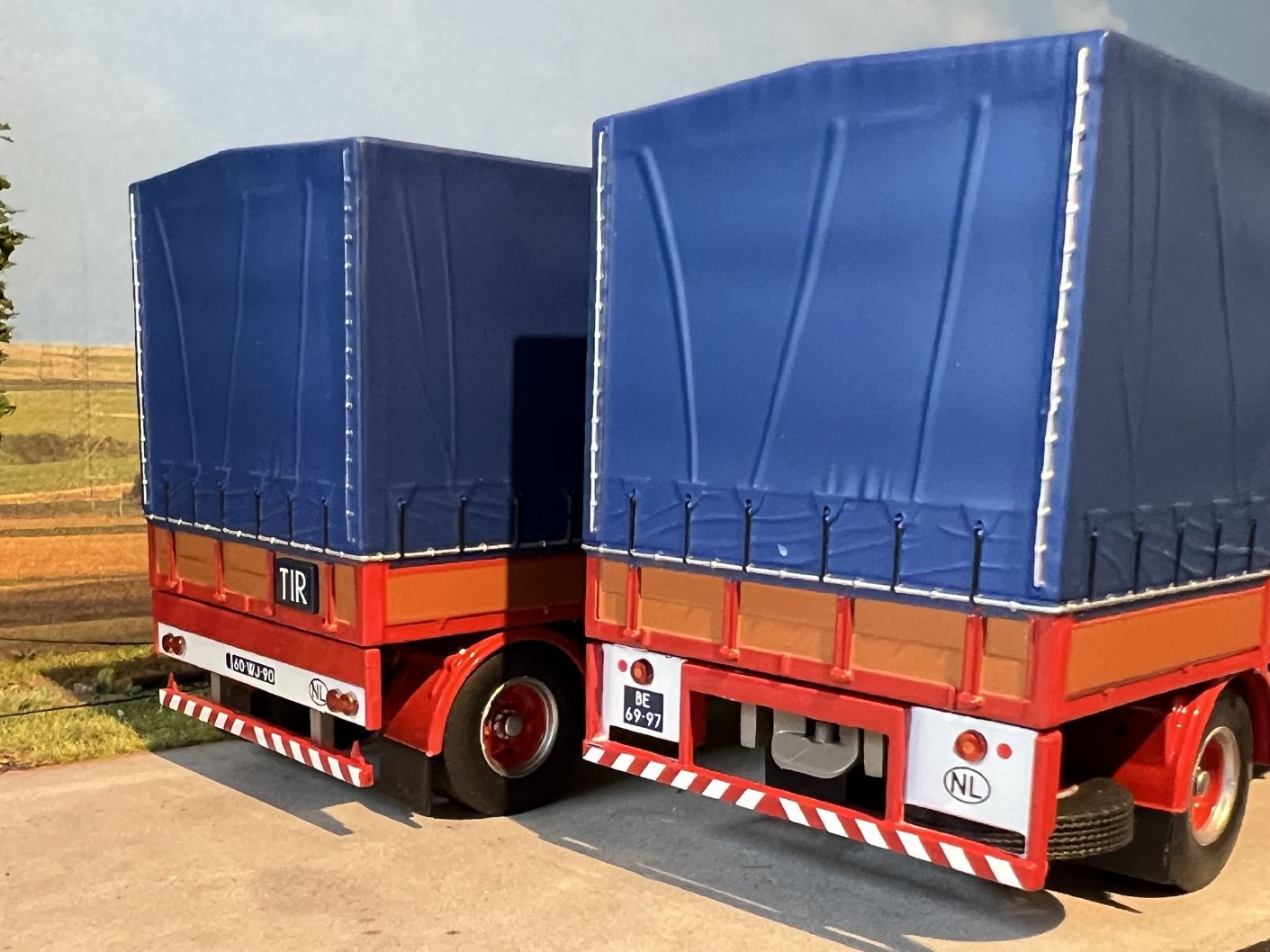 ミニカー TEKNO NO432 VOLVO Lartbit Lostragn Truck Tekno Denmark Volvo Lastbil Truck N. 432 . Near mint