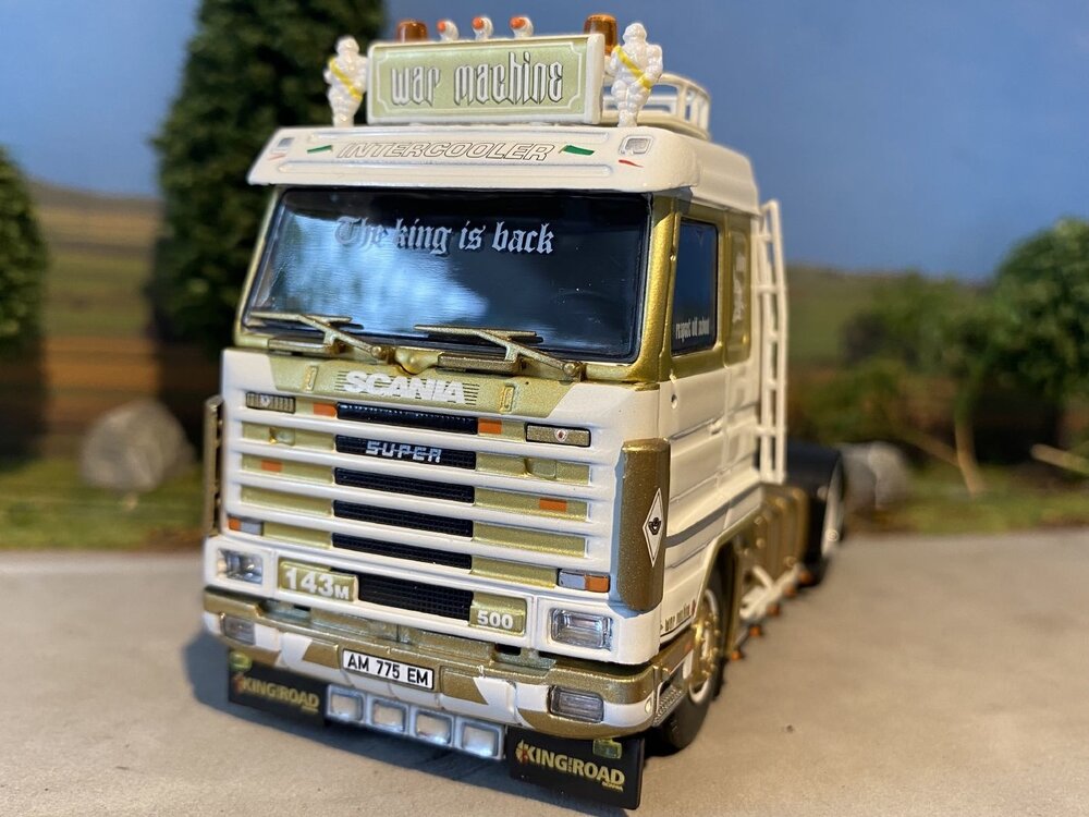 Tekno Tekno Scania 143M streamline 4x2 RIGOTTI "WAR MACHINE"