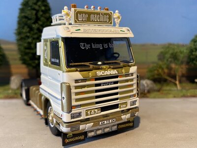 Tekno Tekno Scania 143M streamline 4x2 RIGOTTI "WAR MACHINE"
