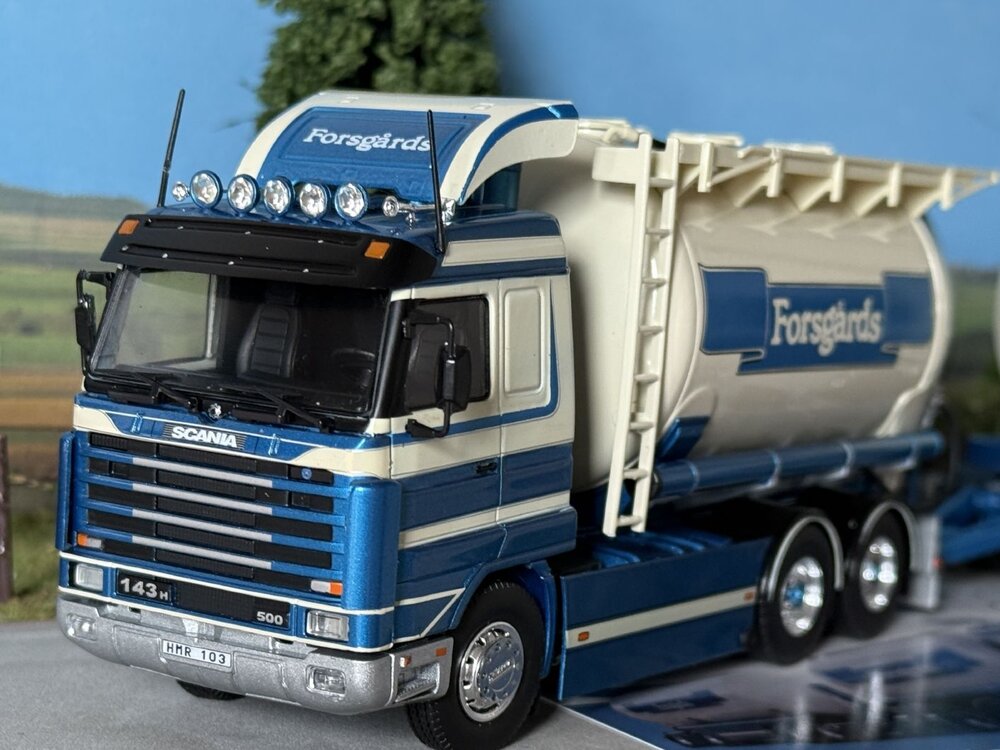 Tekno Tekno Scania 3-serie Streamline Zweedse silo combinatie FORSGARDS