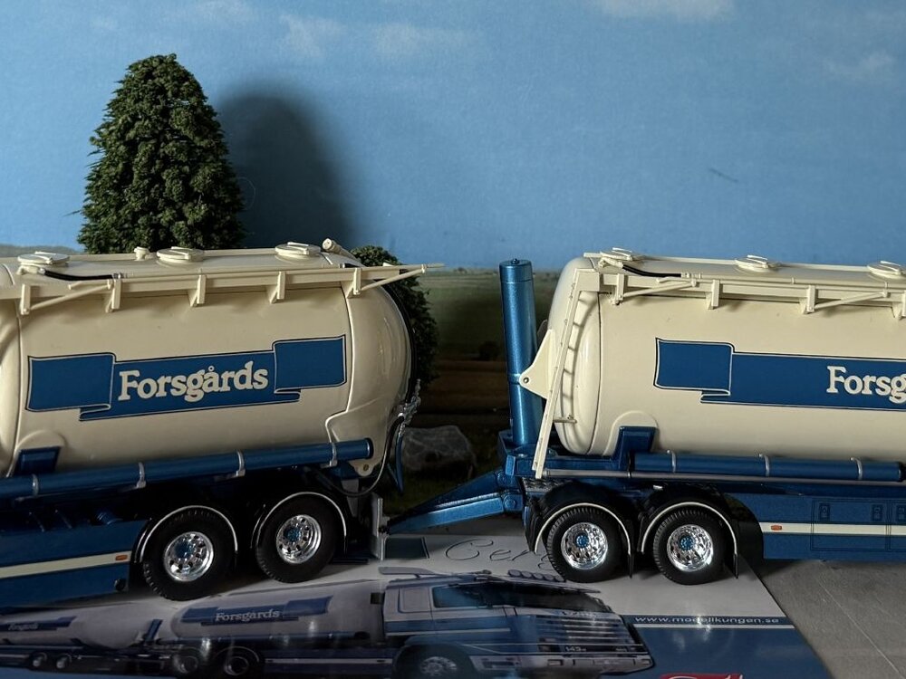 Tekno Tekno Scania 3-serie Streamline Zweedse silo combinatie FORSGARDS