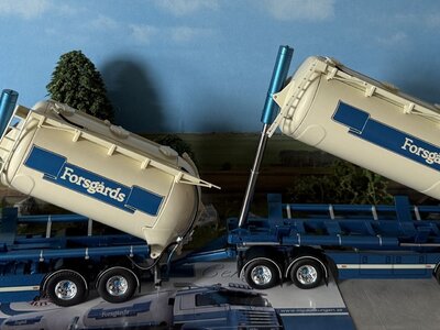 Tekno Tekno Scania 3-serie Streamline Zweedse silo combinatie FORSGARDS