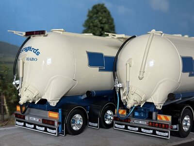 Tekno Tekno Scania 3-serie Streamline Zweedse silo combinatie FORSGARDS