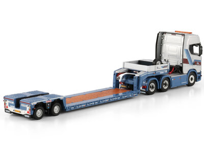 WSI WSI Scania S Highline 6x2 with 2-axle euro PX lowloader POL-TRANSPORT