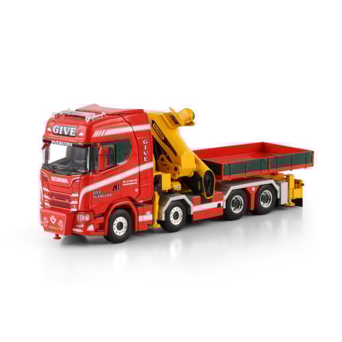 WSI WSI Scania S Highline 8x4 with palfinger pk 165.002 +jib demountable body GIVE WSI WSI Scania S Highline 8x4 with palfinger pk 165.002 +jib demountable body GIVE