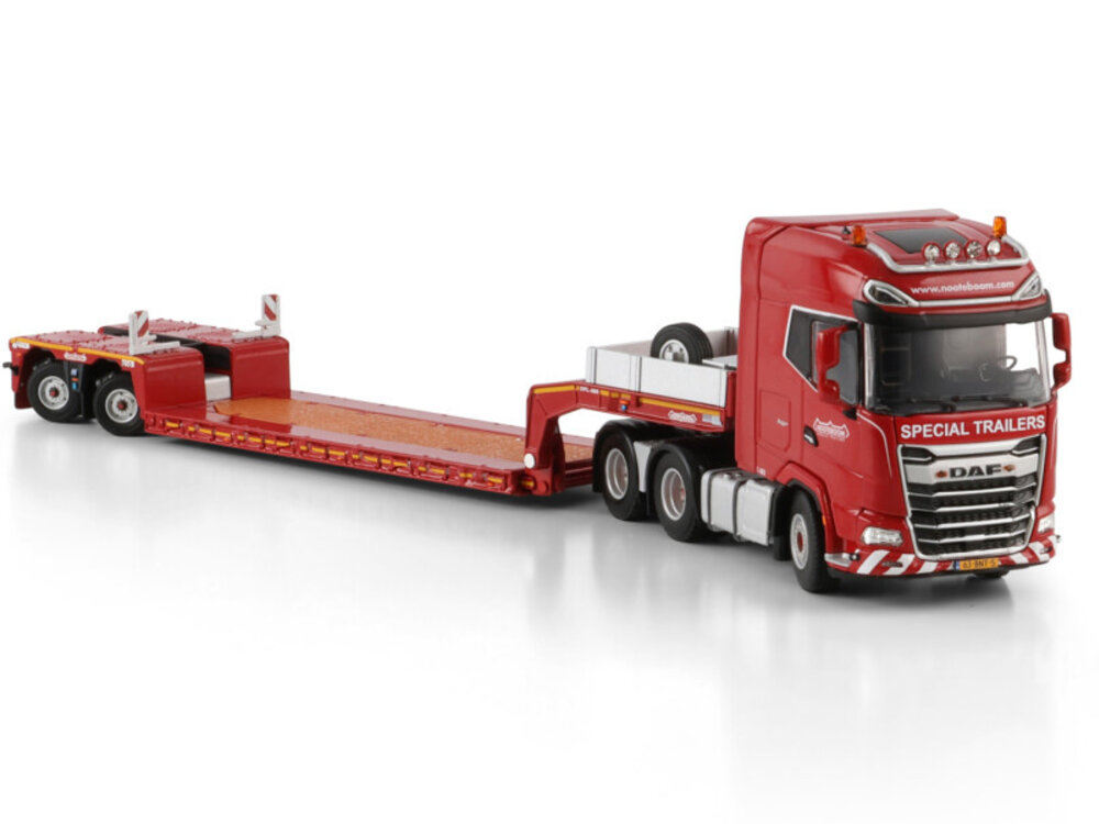 WSI WSI Daf XG+ 6x4  met 2-assige euro PX Lowloader NOOTEBOOM RED LINE