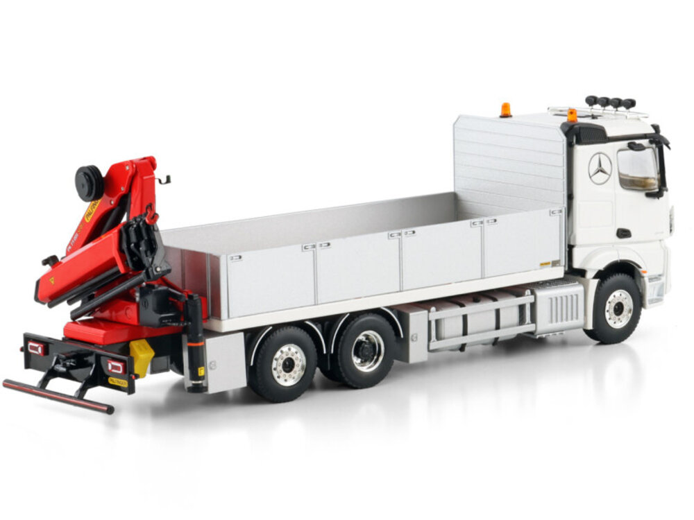 WSI WSI Mercedes- Benz Actros MP5 Classic  Space riged flatbed truck 6x2 with palfinger PK 19.001 SLD 5 PALFINGER