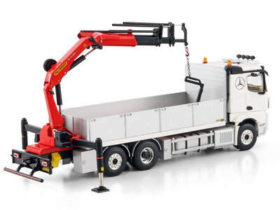WSI WSI Mercedes- Benz Actros MP5 Classic  Space riged flatbed truck 6x2 with palfinger PK 19.001 SLD 5 PALFINGER