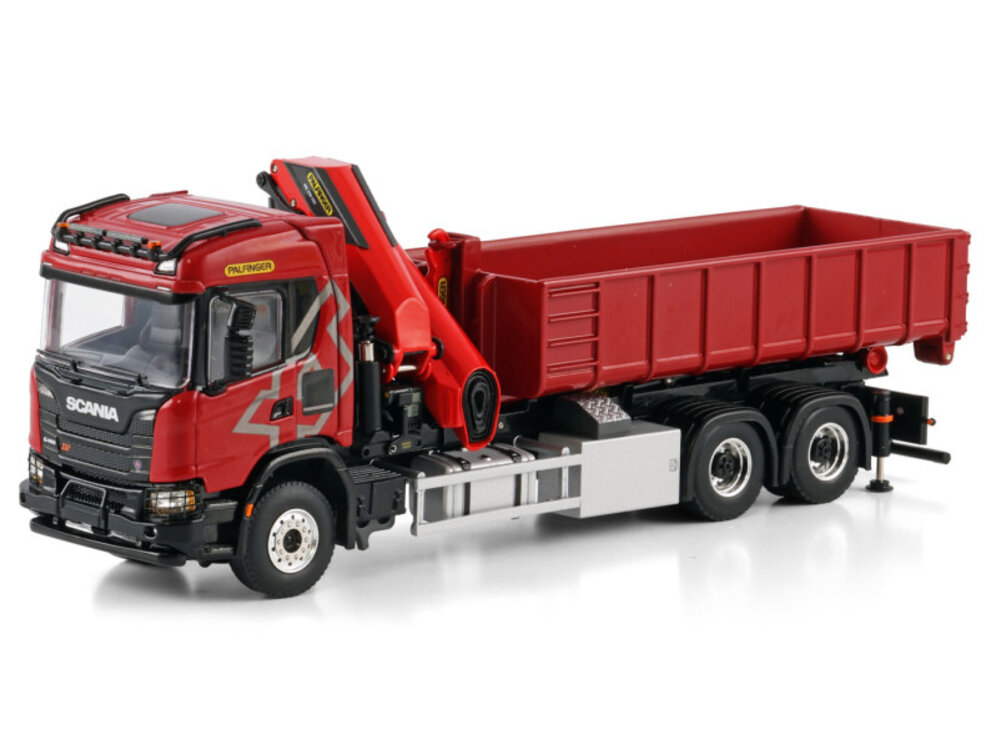 WSI Scania G Normal riged truck with hooklift system6x4 with