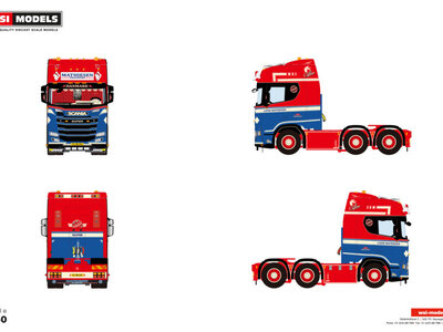 WSI WSI Scania R Highline 6x2 twin steer LASSE MATHIESEN