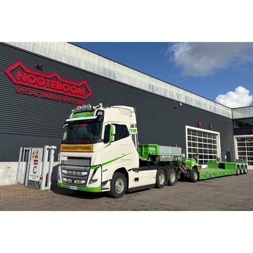 WSI WSI Volvo FH5 Globetrotter 6x4 with 3-axle low loader + 1-axle dolly RACHET WSI WSI Volvo FH5 Globetrotter 6x4 with 3-axle low loader + 1-axle dolly RACHET