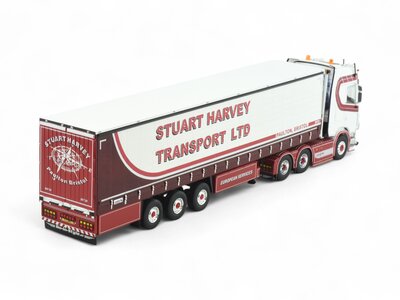 Tekno Tekno Scania Next Gen S-Highline with 3-axle curtainside trailer STUART HARVEY TRANSPORT