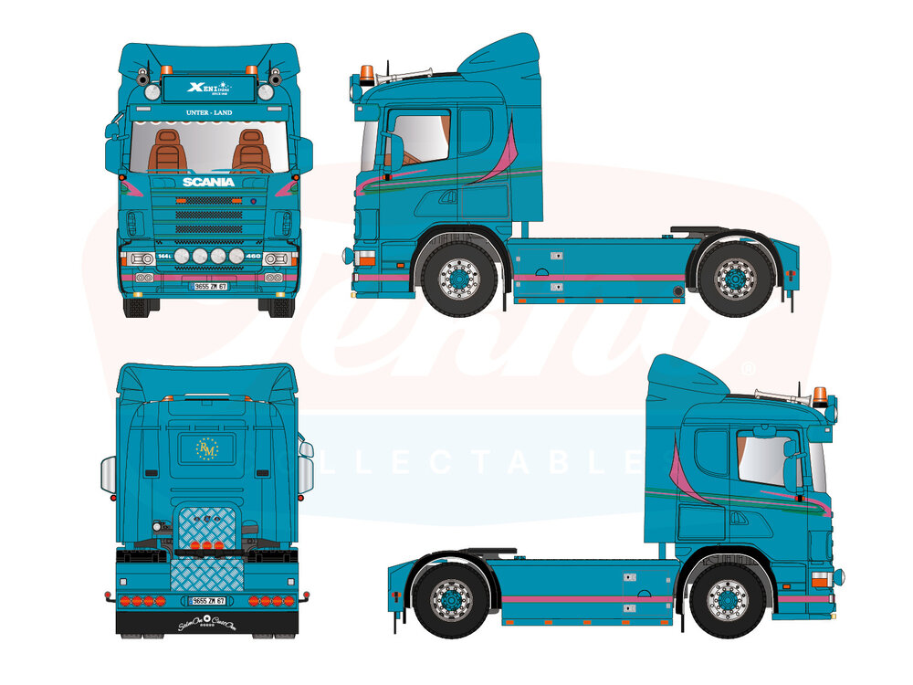 Tekno Tekno Scania 4-serie 4x2 XENITRANS