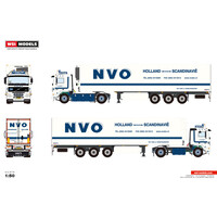 WSI Volvo F16 4x2 met 3-assige koeloplegger TAKENS INTERNATIONAAL TRANSPORT B.V.