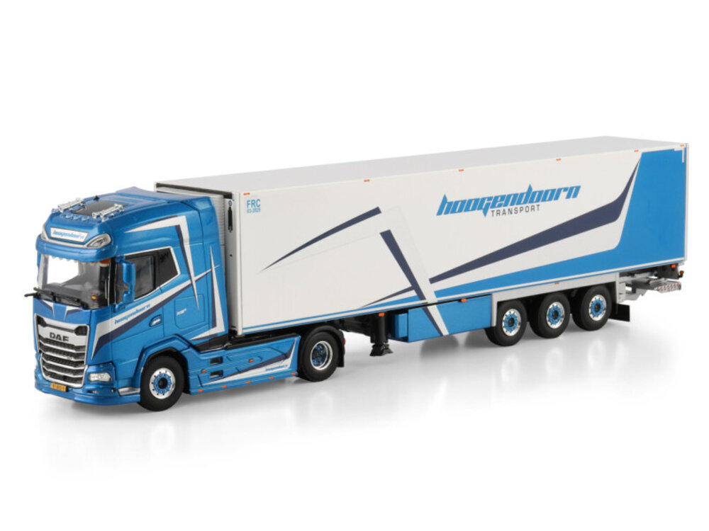 WSI WSI DAF XG+ 4x2 with 3-axle reefer trailer  ANDRE HOOGENDOORN TRANSPORT