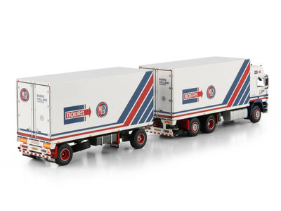 WSI WSI Volvo F12 Glob. 6x2 motorwagen met 2 as oplegger J. STAM / BOERS