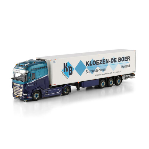 WSI WSI DAF XG 4x2 met 3-assige koeloplegger KLOEZEN - DE BOER TRANSPORT WSI WSI DAF XG 4x2 met 3-assige koeloplegger KLOEZEN - DE BOER TRANSPORT