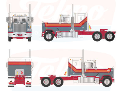 Tekno Tekno Mack Super-Liner 6x4