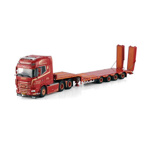 WSI WSI DAF XG 6x2+ 4-axle semi low loader with ramps KARSTEN V OLESEN WSI WSI DAF XG 6x2+ 4-axle semi low loader with ramps KARSTEN V OLESEN