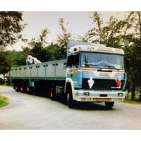 Tekno  Iveco Turbostar with 3-axle brick trailer P.J. HOOGENDOORN