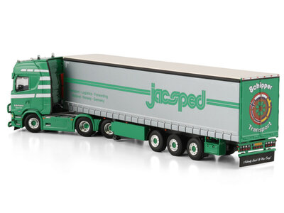 WSI WSI Scania S Highline 6x2 with 3-axle curtainside trailer SCHIPPER TRANSPORT