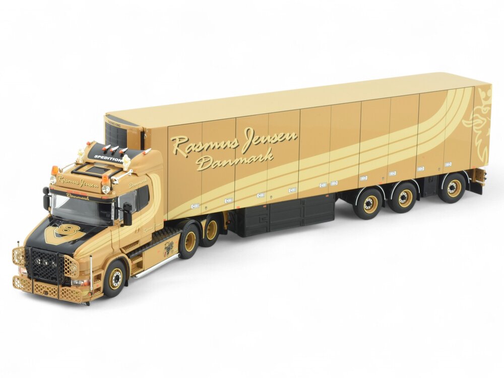 Tekno Tekno Scania 4-serie Torpedo met 3-assige koeloplegger RASMUS JENSEN