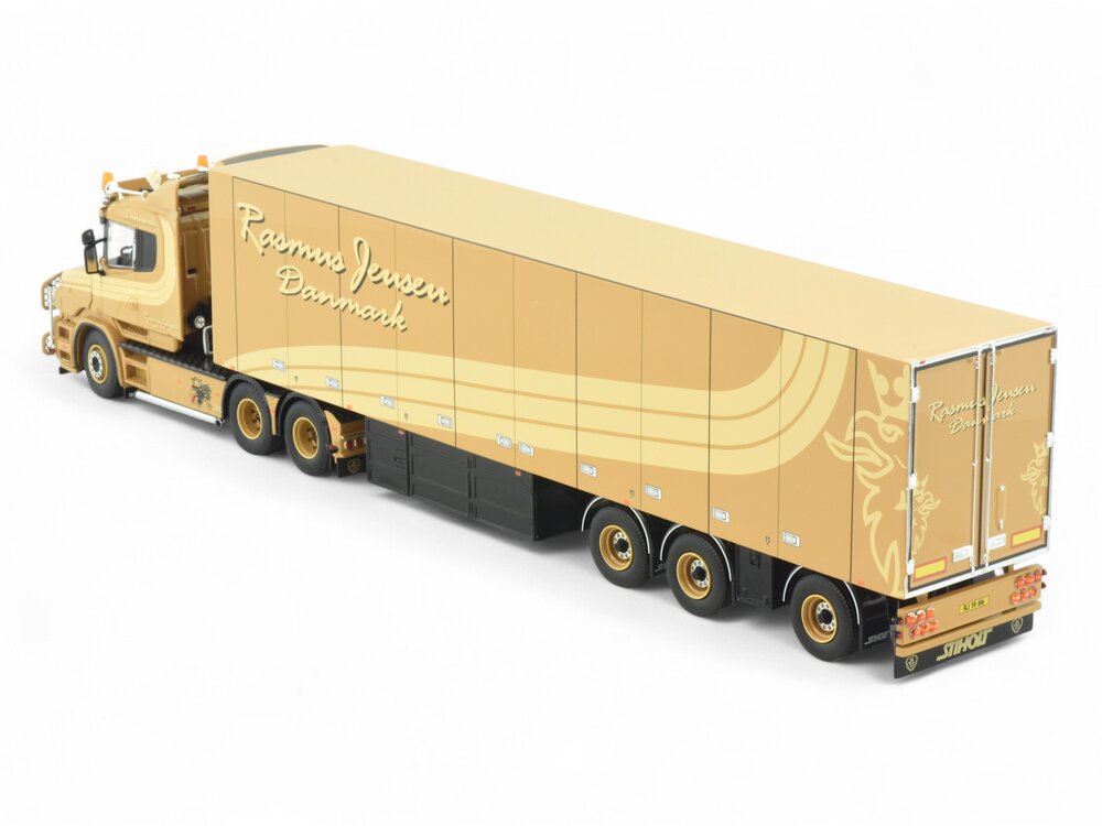 Tekno Tekno Scania 4-serie Torpedo met 3-assige koeloplegger RASMUS JENSEN